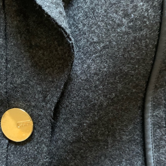 Escada wool blend dark grey blazer, size 38 - Picture 7 of 12